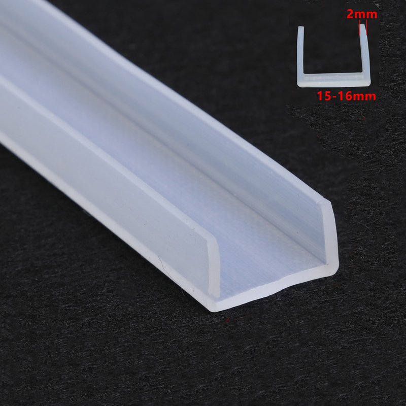 Silicone u channel sealsilicone rubber sealsilicone U seal stripOMIT