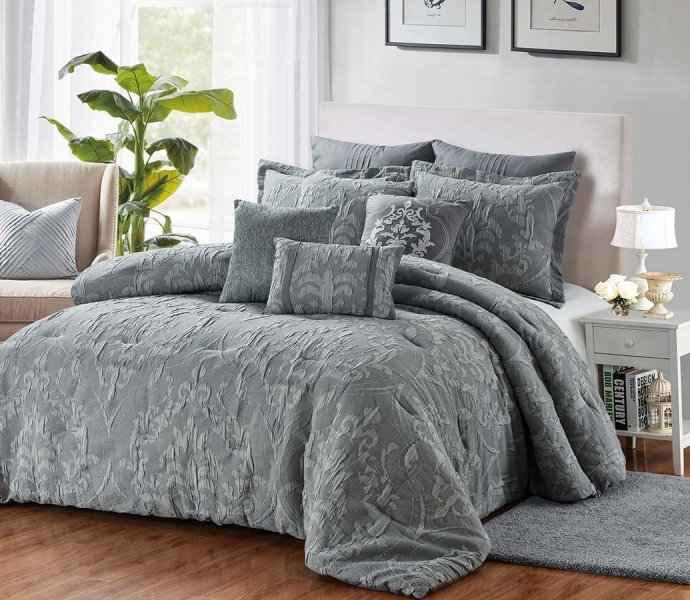 Aleks Cotton jacquard Comforter Set