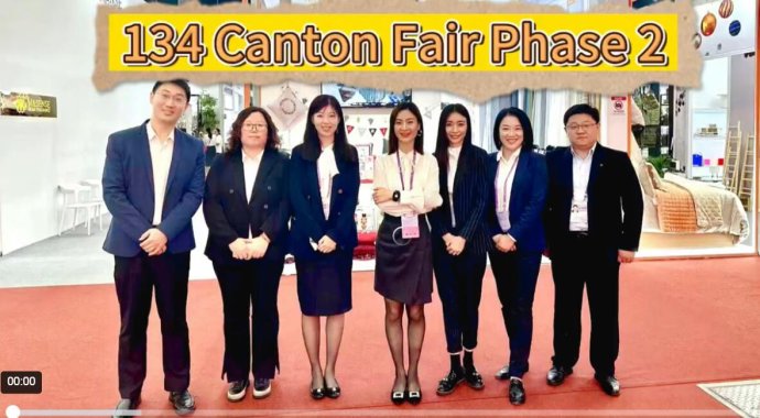 Participated in the 134rd Canton Fair