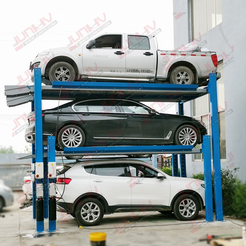 multi-level parking lift,tri-level parking lift, four post lift, high lift