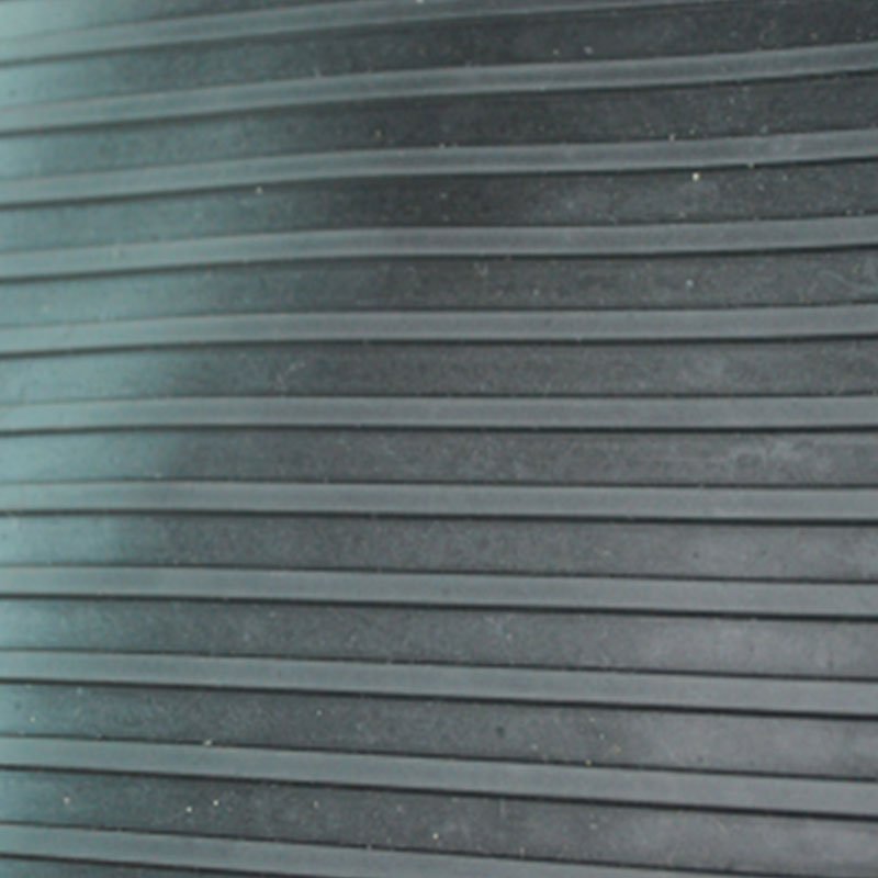 Wide Ribbed Rubber Flooring