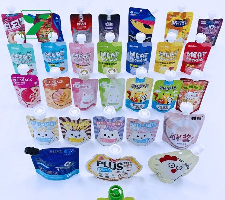 Pet Food Spout Pouch